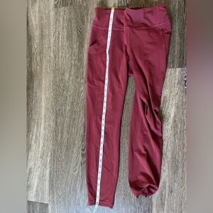 Lululemon size medium red leggings (estimate 8)